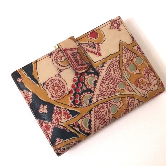 LISETTE leather wallet women Paisley coin pouch - Picture 11 of 11